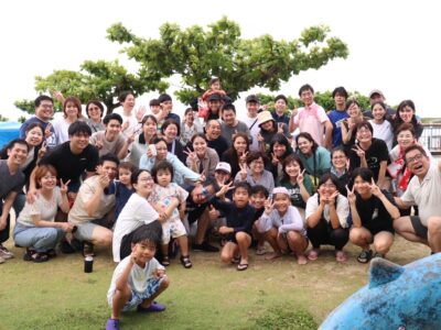 社内BBQ集合写真